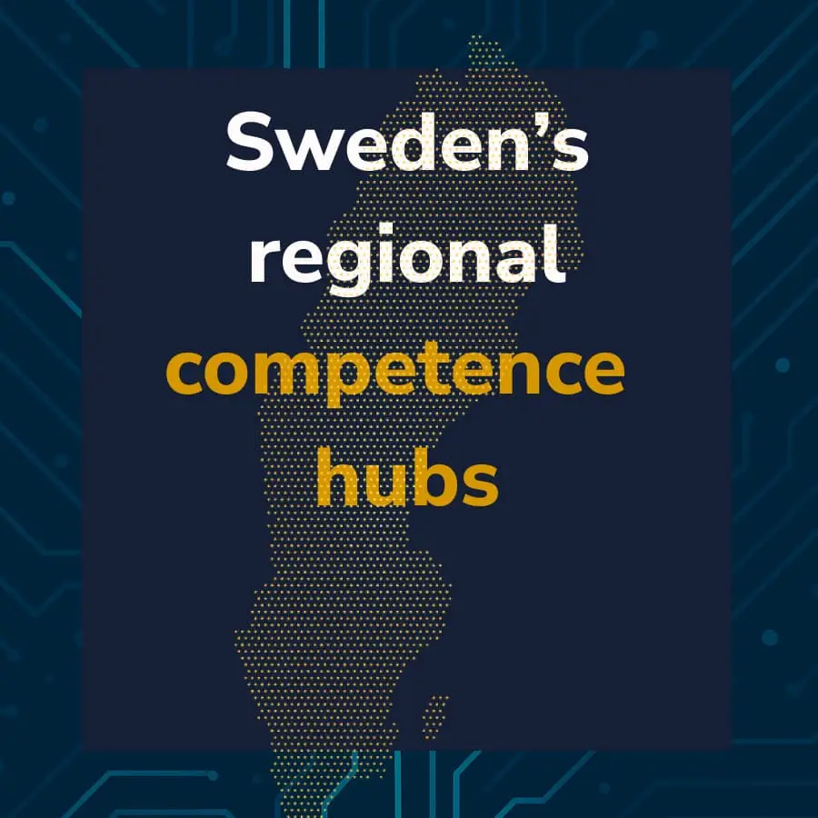 Sweden's regional competence hubs